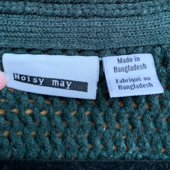 🎄🔥Forest Green knit Sweater slouchy fit - Picture 6 of 6